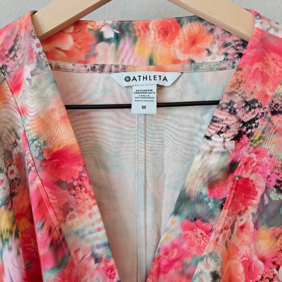 Athleta Pants - Athleta Women's Marlow Floral Bloom Romper NWT (Size Medium) Spring Athleisure